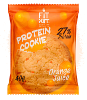 Десерт КУКИ FK  Protein cookie 40г. (апельсиновый сок)