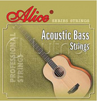 Комплект струн для 4-струнной акустической бас-гитары A616(4)-L. Сталь/медь. 